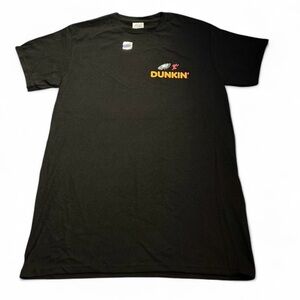 Dunkin' & Eagles Black Women's Short Sleeve Tee